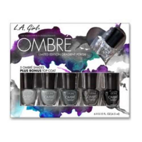LA GIRL Ombre Limited Edition Gradient Polish Set - Midnite