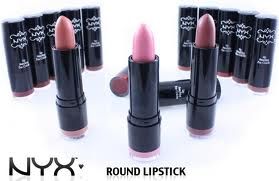 1 - Nyx Round Lipstick (linha hidratante)